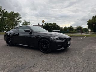 2021 BMW 4 серии 430i G22, G23, G26, чёрный, 3200000 рублей, вид 3