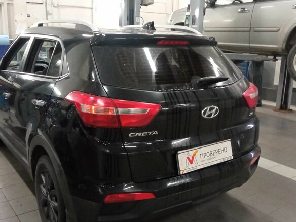 2020 Hyundai Creta I Рестайлинг, чёрный, 1730000 рублей - вид 3
