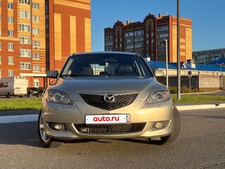 2006 Mazda 3 I (BK) Рестайлинг, бежевый, 620000 рублей, вид 2