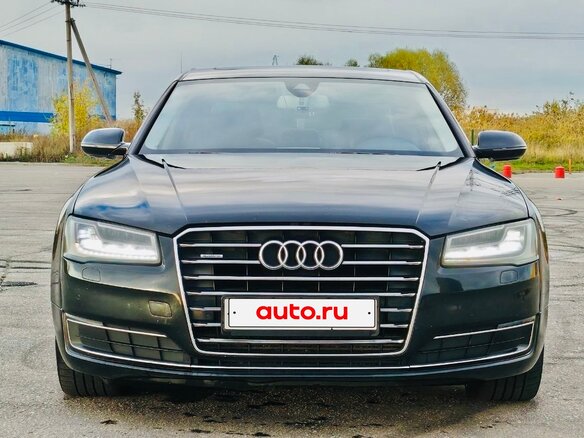 2015 Audi A8 III (D4) Рестайлинг, чёрный, 2200000 рублей