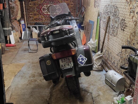 1993 Honda ST 1100, фиолетовый, 350000 рублей - вид 13