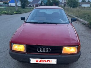 1987 Audi 80 IV (B3), красный, 77000 рублей, вид 1