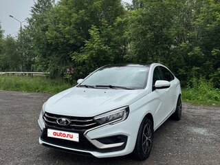2024 Lada (ВАЗ) Vesta I Рестайлинг (NG), белый, 1450000 рублей, вид 1