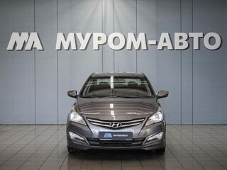 2016 Hyundai Solaris I Рестайлинг, серый, 880000 рублей, вид 5