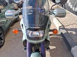 1995 Kawasaki KLE 400, зелёный, 295000 рублей, вид 4