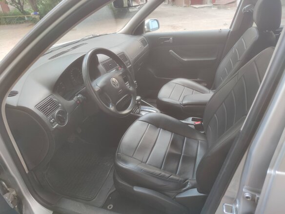 2000 Volkswagen Golf IV, серебристый, 499000 рублей - вид 5