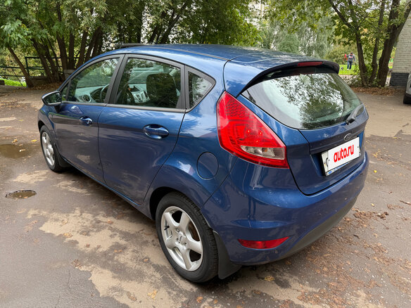 2008 Ford Fiesta Mk6, синий - вид 13