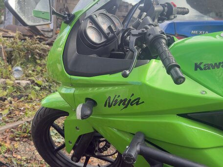 2008 Kawasaki Ninja 250R, зелёный, 300000 рублей, вид 4