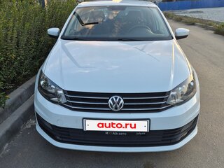 2019 Volkswagen Polo V Рестайлинг, белый, 1050000 рублей, вид 1