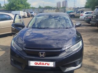 2018 Honda Civic X, чёрный, 1300000 рублей, вид 2