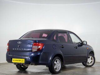 2011 Lada (ВАЗ) Granta I, синий, 319000 рублей, вид 4
