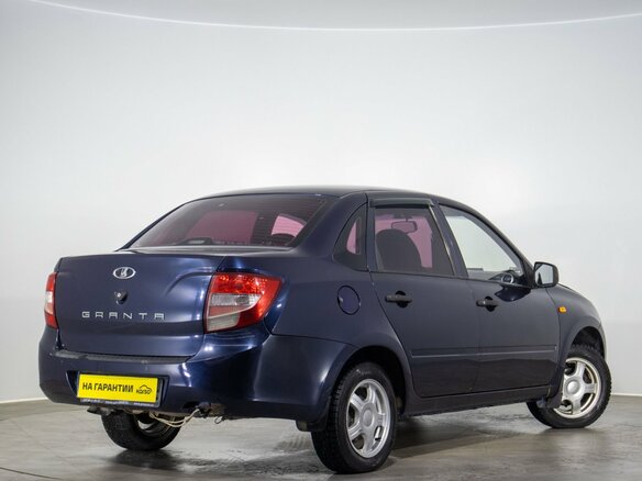 2011 Lada (ВАЗ) Granta I, синий, 319000 рублей - вид 3