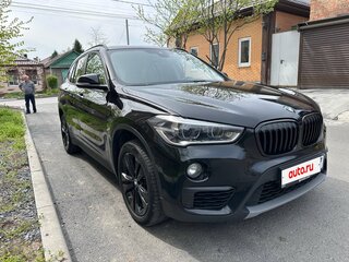 2018 BMW X1 18d sDrive II (F48), чёрный, 2390000 рублей, вид 2
