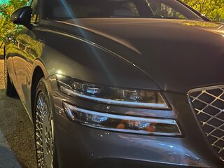 2021 Genesis G80 II, серый, 3850000 рублей, вид 4