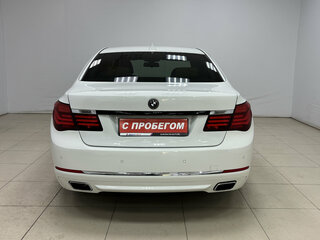 2012 BMW 7 серии 740d xDrive V (F01/F02/F04) Рестайлинг, белый, 2275000 рублей, вид 5
