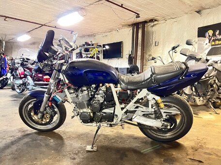1995 Yamaha XJR1200, синий, 310000 рублей, вид 2
