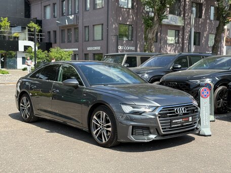2023 Audi A6 45 TFSI V (C8), чёрный, 4090000 рублей, вид 3