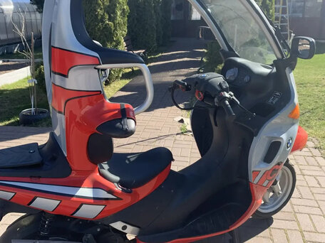 2001 BMW C 1, красный, 150000 рублей, вид 3