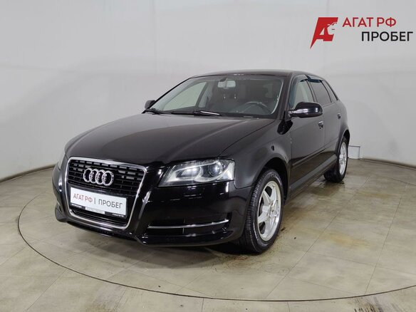 2012 Audi A3 II (8P) Рестайлинг 2, чёрный - вид 2