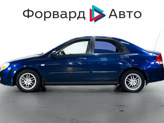 2008 Kia Cerato I Рестайлинг, синий, 419800 рублей, вид 4