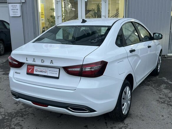 2023 Lada (ВАЗ) Vesta I Рестайлинг (NG), белый, 1129000 рублей - вид 5