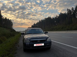 2008 Lada (ВАЗ) Priora I, чёрный, 220000 рублей, вид 3