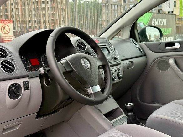2007 Volkswagen Golf Plus Cross I, серебристый, 499000 рублей - вид 11