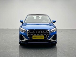 2022 Audi Q2 L 35 TFSI I Рестайлинг, синий, 1660000 рублей, вид 2