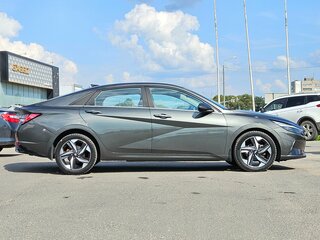 2021 Hyundai Elantra VII (CN7), серый, 1755000 рублей, вид 4