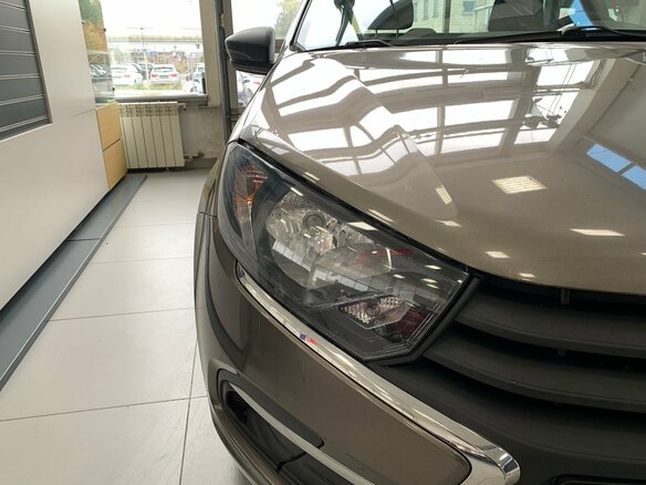 2019 Lada (ВАЗ) Granta I Рестайлинг, коричневый, 520000 рублей - вид 4