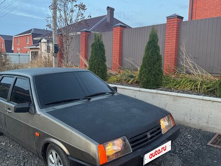 1999 Lada (ВАЗ) 21099, серебристый, 145000 рублей, вид 3