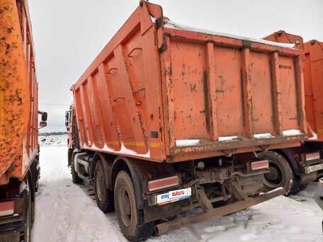 2021 КамАЗ 6520, оранжевый, 3048300 рублей, вид 4