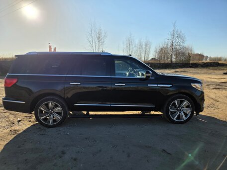 2018 Lincoln Navigator L IV, чёрный, 5500000 рублей, вид 4