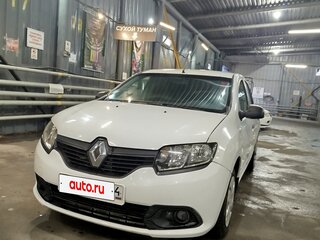 2015 Renault Logan II, белый, 650000 рублей, вид 4