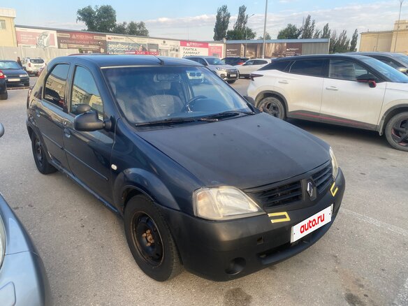 2007 Renault Logan I, серый, 220000 рублей - вид 5