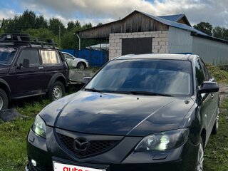 2007 Mazda 3 I (BK) Рестайлинг, чёрный, 470000 рублей, вид 1