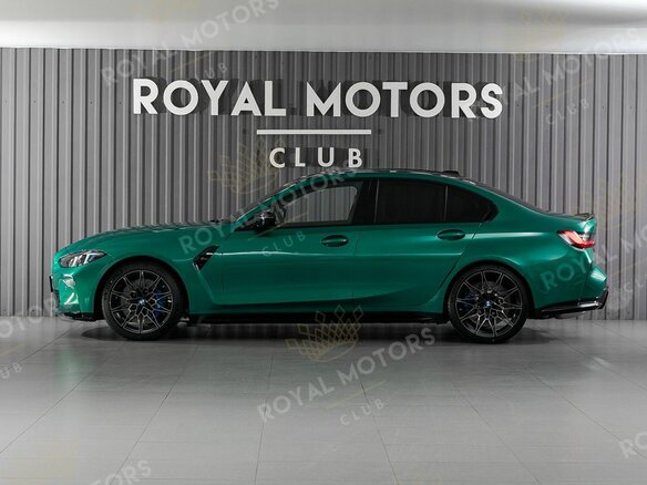 2025 BMW M3 Competition Package VI (G80) Рестайлинг, зелёный, 15800000 рублей - вид 2