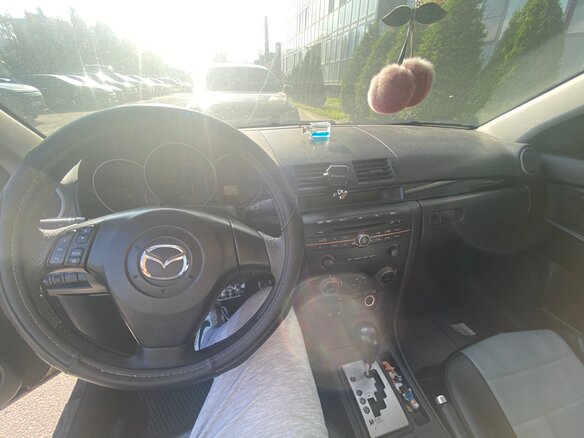 2005 Mazda 3 I (BK), серый, 260000 рублей - вид 17