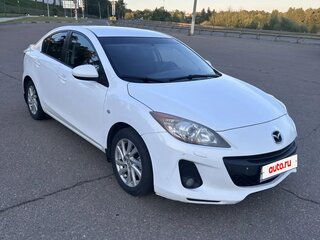 2012 Mazda 3 II (BL) Рестайлинг, белый, 750000 рублей, вид 4