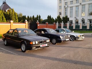 1992 BMW 7 серии 750Li II (E32), чёрный, 850000 рублей, вид 3