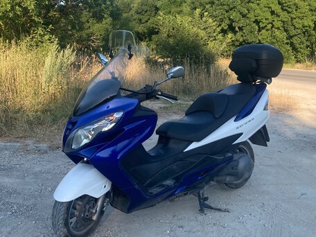 2007 Suzuki Burgman (SkyWave) 400, белый, 350000 рублей, вид 2