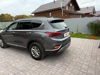 2019 Hyundai Santa Fe IV, серый, 3050000 рублей, вид 5