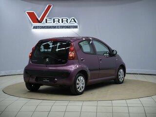 2012 Peugeot 107 I Рестайлинг 2, фиолетовый, 490000 рублей, вид 5