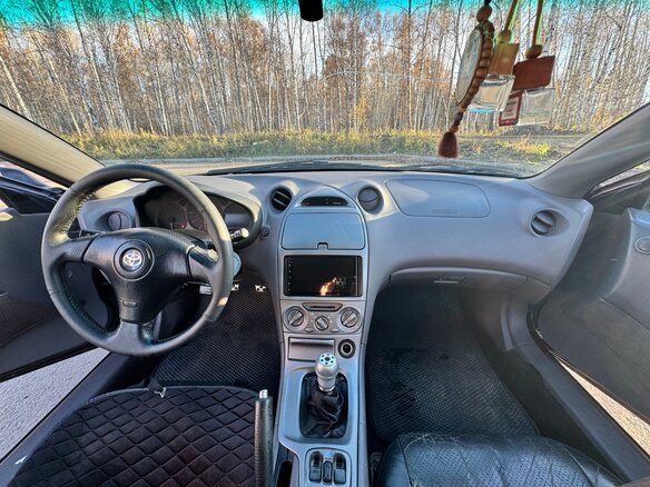 2001 Toyota Celica VII (T230), чёрный, 750000 рублей - вид 14