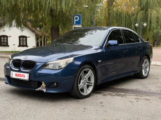 2005 BMW 5 серии 530xi V (E60/E61), синий, 795000 рублей, вид 2