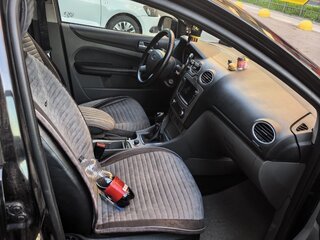 2008 Ford Focus II Рестайлинг, чёрный, 410000 рублей, вид 5