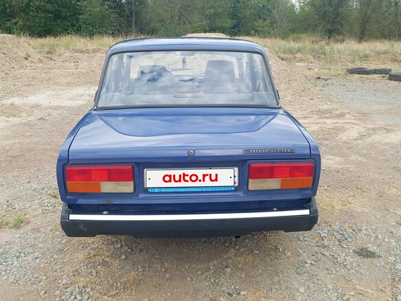 2004 Lada (ВАЗ) 2107, синий, 227000 рублей - вид 9