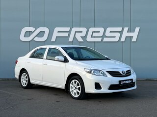 2012 Toyota Corolla X (E140, E150) Рестайлинг, белый, 1199000 рублей, вид 1