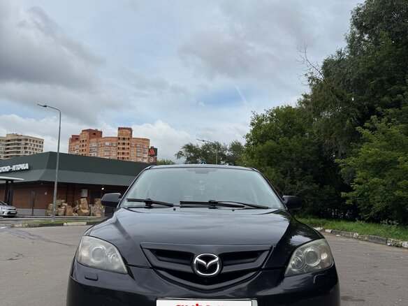 2005 Mazda 3 I (BK), чёрный - вид 1