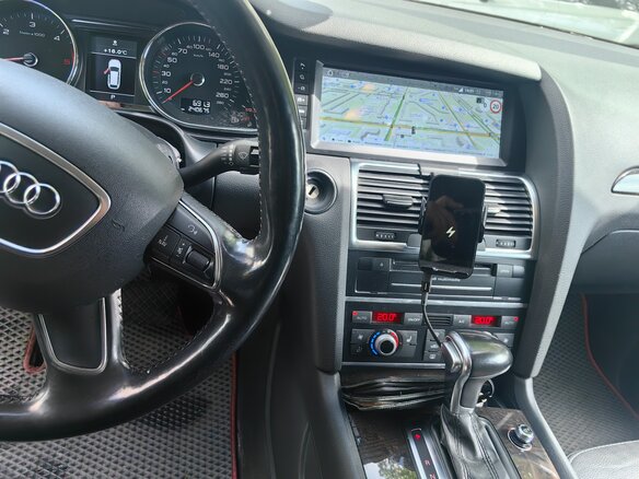 2014 Audi Q7 I (4L) Рестайлинг, чёрный, 2300000 рублей - вид 10